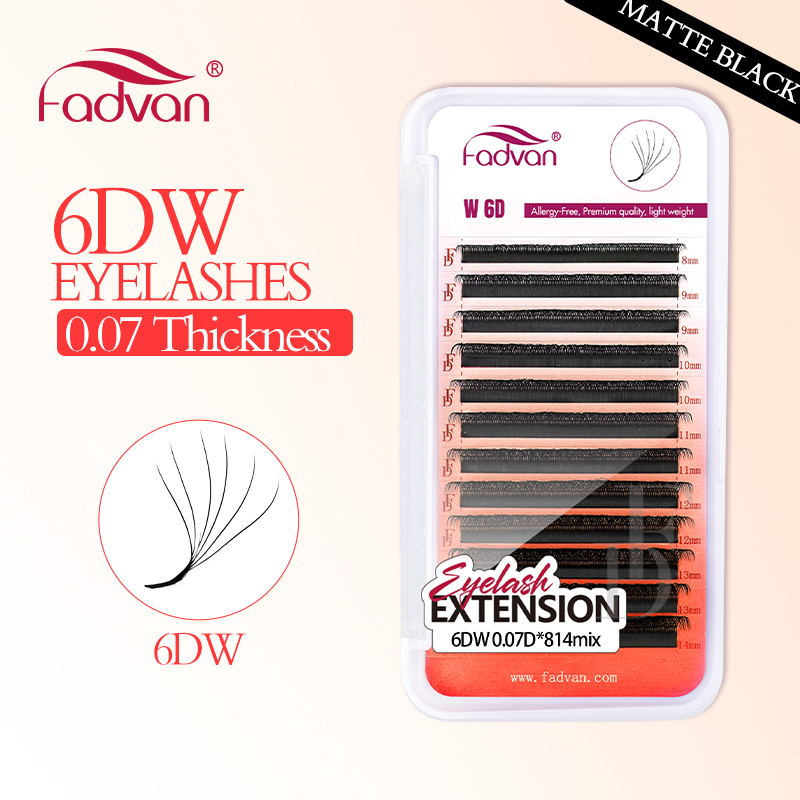 FADVAN Gerçek 6D W kirpikler 0 - Eyelash Extension For Asian Eyes incelemesi ve fiyatı